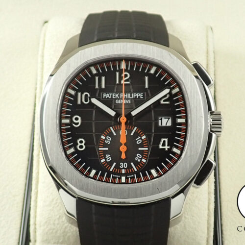 パテックフィリップ アクアノート クロノグラフ Ref.5968A-001 ステンレススチール ブラック文字盤 商品画像1
