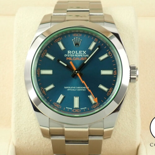 ロレックス ミルガウス Ref.116400GV ステンレススチール Zブルー文字盤 商品画像1