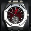 オーデマピゲ ロイヤルオーク フライング トゥールビヨン Ref.26730ST.OO.1320ST.05 ステンレススチール スモークバーガンディ文字盤 商品画像1