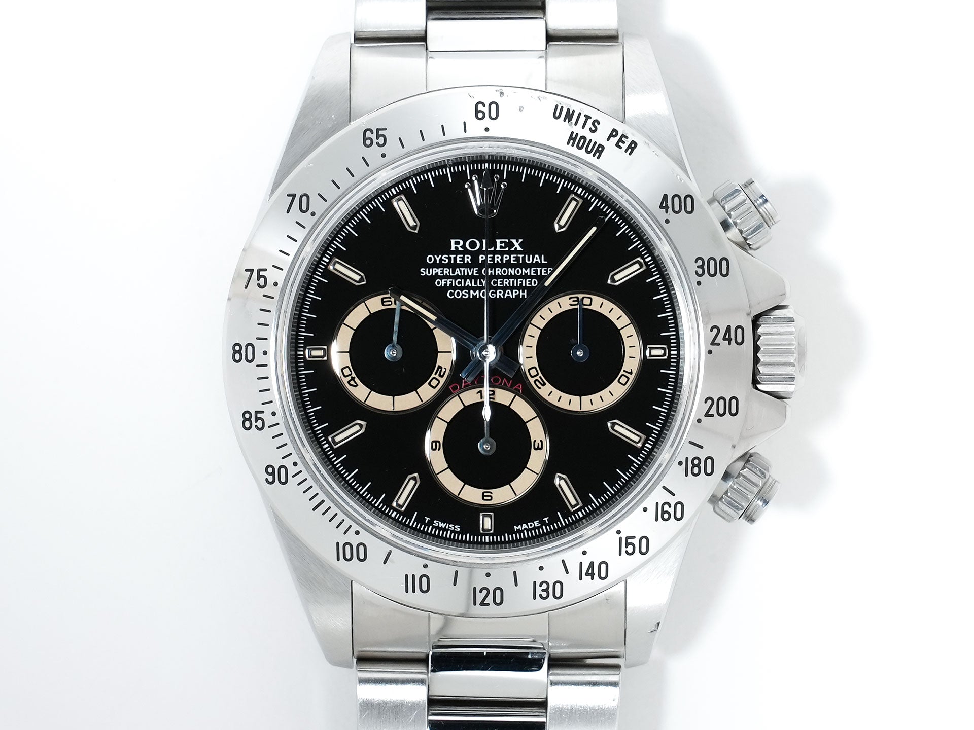 ロレックス デイトナ エルプリメロ Ref.16520 ステンレススチール ブラック文字盤 中古 dk9nreb3 商品画像2