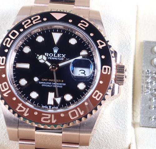 ロレックス GMTマスターII Ref.126715CHNR ブラック文字盤 美品 gmt-master-110 オイスターブレスレット オイスターブレスレット 商品画像1