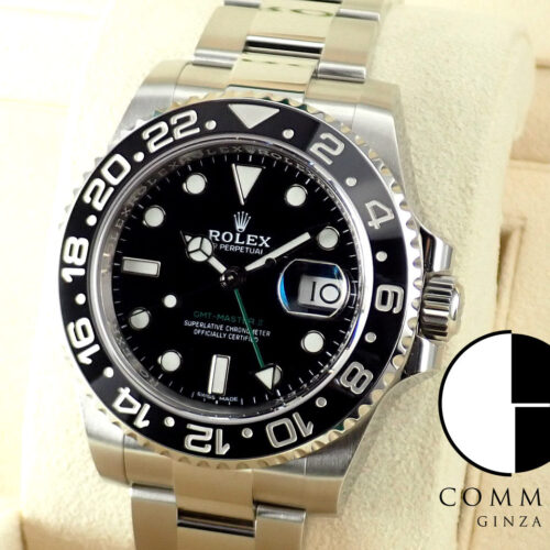 ロレックス GMTマスターII Ref.116710LN ブラック文字盤 未使用 gmt-master2-119 オイスターブレスレット 商品画像1