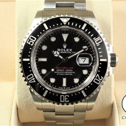 ロレックス シードゥエラー Ref.126600 ステンレススチール ブラック文字盤 商品画像1