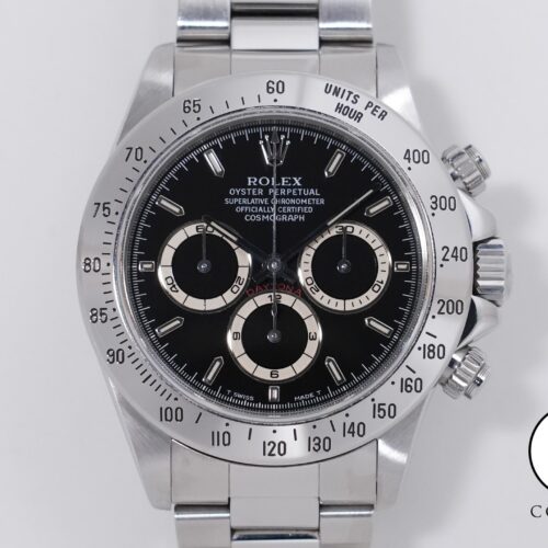 ロレックス デイトナ エルプリメロ Ref.16520 ステンレススチール ブラック文字盤 中古 aebfkvkc 商品画像1