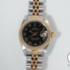 ロレックス デイトジャスト TIFFANY＆CO. Ref.69173 ステンレススチール/イエローゴールド ブラックピラミッドローマン文字盤 ジュビリーブレスレット 中古 goeq3n8r 商品画像1