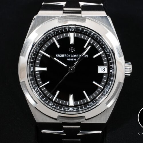 ヴァシュロンコンスタンタン オーヴァーシーズ Ref.4500V/110A-B483 ステンレススチール ブラック文字盤 中古 h8g8dfjq 商品画像1