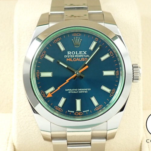 ロレックス ミルガウス Ref.116400GV ステンレススチール Zブルー文字盤 商品画像1