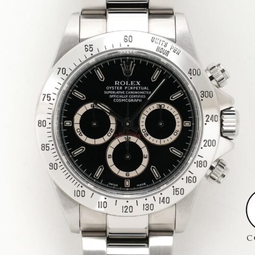 ロレックス デイトナ エルプリメロ Ref.16520 ステンレススチール ブラック文字盤 中古 yo7h9aj2 商品画像1