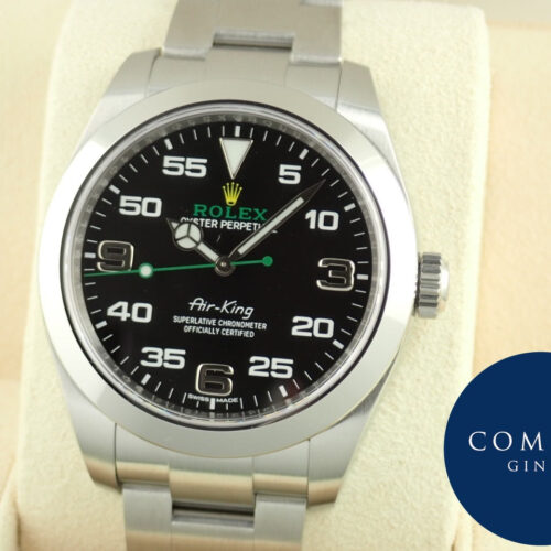 ロレックス エアキング Ref.116900 ブラック文字盤 未使用 airking-20 商品画像1