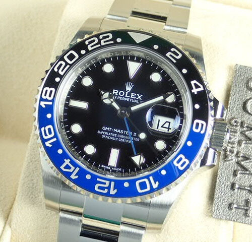 ロレックス GMTマスターII Ref.116710BLNR ブラック文字盤 未使用 gmt-master-56 オイスターブレスレット 商品画像1