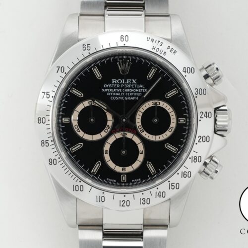 ロレックス デイトナ エルプリメロ Ref.16520 ステンレススチール ブラック文字盤 美中古 b29cwres 商品画像1