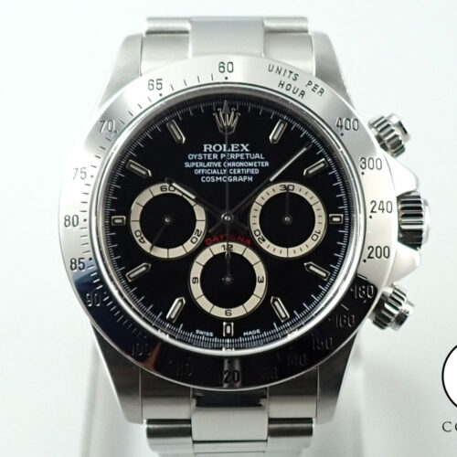 ロレックス デイトナ エルプリメロ Ref.16520 ステンレススチール ブラック文字盤 商品画像1