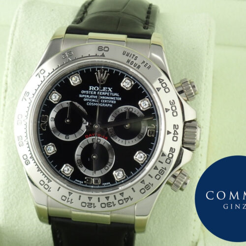 ロレックス デイトナ Ref.116519G ブラック文字盤 中古 daytona-414 商品画像1