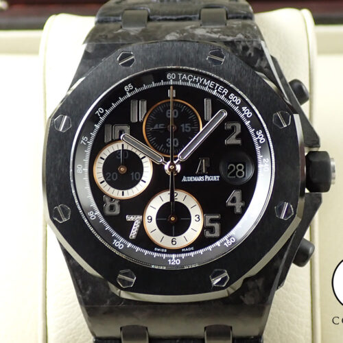 オーデマピゲ ロイヤルオーク オフショア GINZA7 Ref.26205AU.OO.D002CR.01 カーボン ブラック文字盤 商品画像1