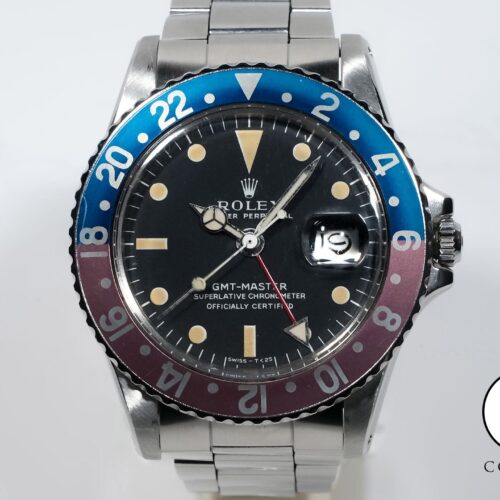 ロレックス GMTマスター Ref.1675 ステンレススチール ブラック文字盤 オイスターブレスレット 商品画像1