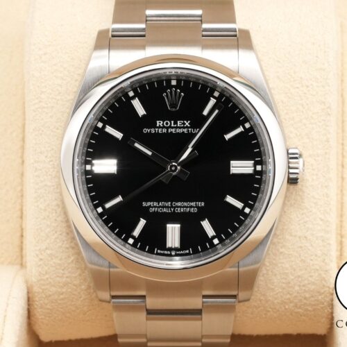 ロレックス オイスターパーペチュアル36 Ref.126000 ステンレススチール ブラック文字盤 商品画像1