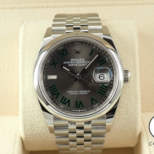 ロレックス デイトジャスト36 Ref.126200 ステンレススチール スレート文字盤 ジュビリーブレスレット 商品画像1