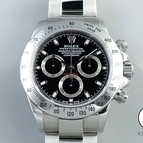 ロレックス デイトナ Ref.116520 ステンレススチール ブラック文字盤 商品画像1