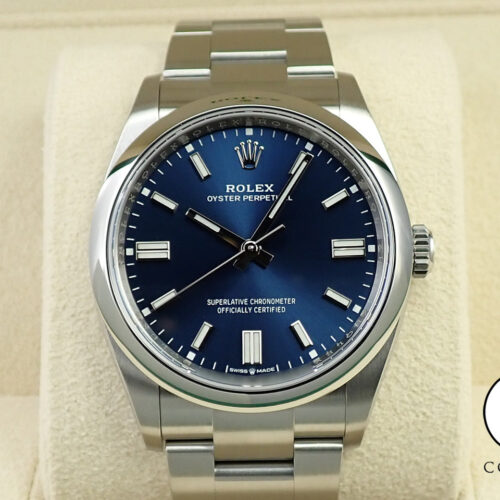 ロレックス オイスターパーペチュアル36 Ref.126000 ステンレススチール ブライトブルー文字盤 商品画像1