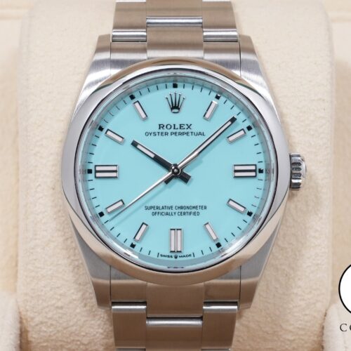 ロレックス オイスターパーペチュアル36 Ref.126000 ステンレススチール ターコイズ文字盤 美品 5xrtshw4 商品画像1