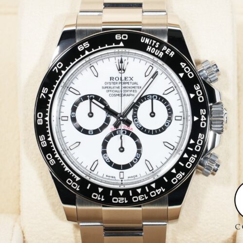 ロレックス デイトナ Ref.126500LN ステンレススチール ホワイト文字盤 極美品 pmq4957e 商品画像1
