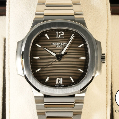 パテックフィリップ ノーチラス Ref.7118/1A-011 ステンレススチール スモークグレー文字盤 商品画像1