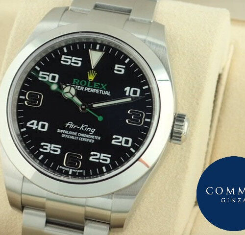 ロレックス エアキング Ref.116900 ブラック文字盤 未使用 airking-14 商品画像1