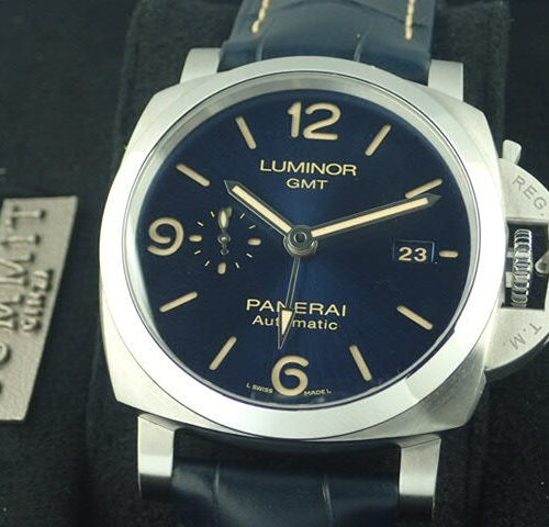 パネライ ルミノール Ref.PAM01033 ブルー文字盤 中古 luminor-41 商品画像1