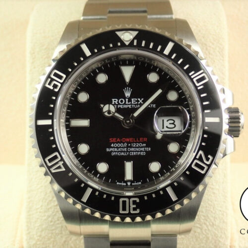 ロレックス シードゥエラー Ref.126600 ステンレススチール ブラック文字盤 商品画像1
