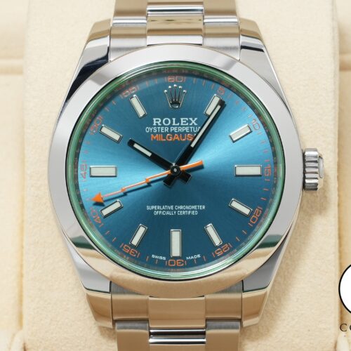 ロレックス ミルガウス Ref.116400GV ステンレススチール Zブルー文字盤 美品 m66jugj6 商品画像1