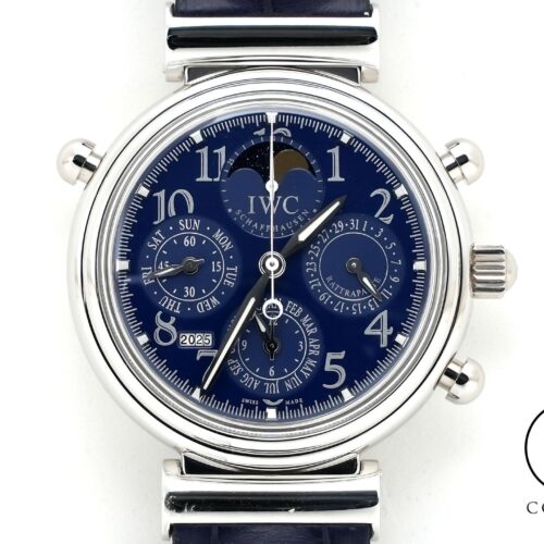 IWC ダ・ヴィンチ パーペチュアルカレンダー クロノグラフ ラトラパンテ Ref.3754 プラチナ ブルー文字盤 美中古 nrh5xu58 商品画像1