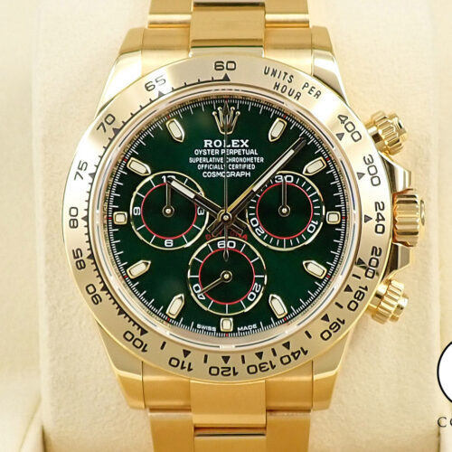 ロレックス デイトナ Ref.116508 イエローゴールド グリーン文字盤 商品画像1
