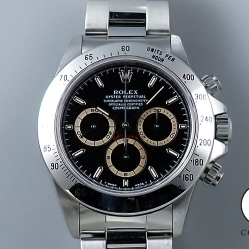 ロレックス デイトナ エルプリメロ Ref.16520 ステンレススチール ブラック文字盤 商品画像1