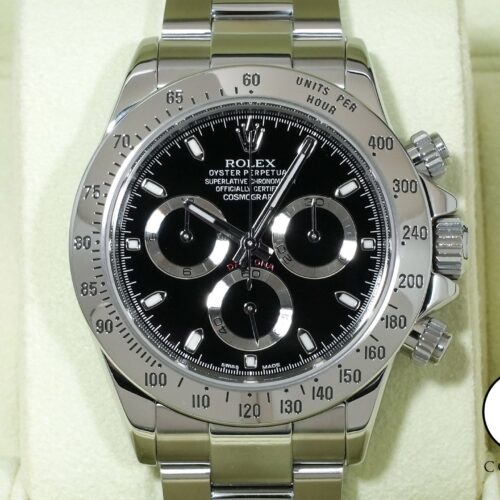 ロレックス デイトナ Ref.116520 ステンレススチール ブラック文字盤 商品画像1