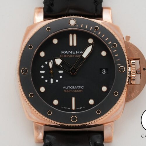 パネライ サブマーシブル 42mm Ref.PAM00974 ブラック文字盤 美中古 d6gza98f 商品画像1