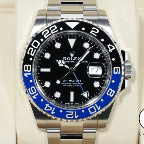 ロレックス GMTマスターII Ref.126710BLNR ステンレススチール ブラック文字盤 オイスターブレスレット 未使用 pkm5i2dg 商品画像1