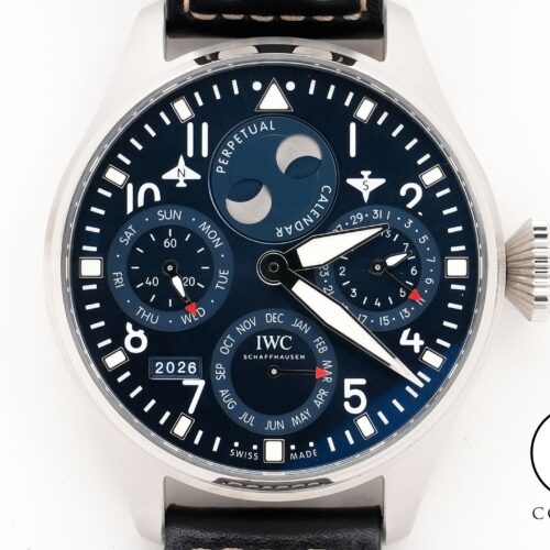 IWC ビッグ パイロットウォッチ パーペチュアルカレンダー Ref.IW503605 ステンレススチール ブルー文字盤 美品 o8rsojxm 商品画像1