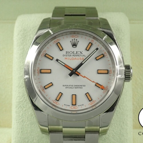 ロレックス ミルガウス Ref.116400 ステンレススチール ホワイト文字盤 商品画像1