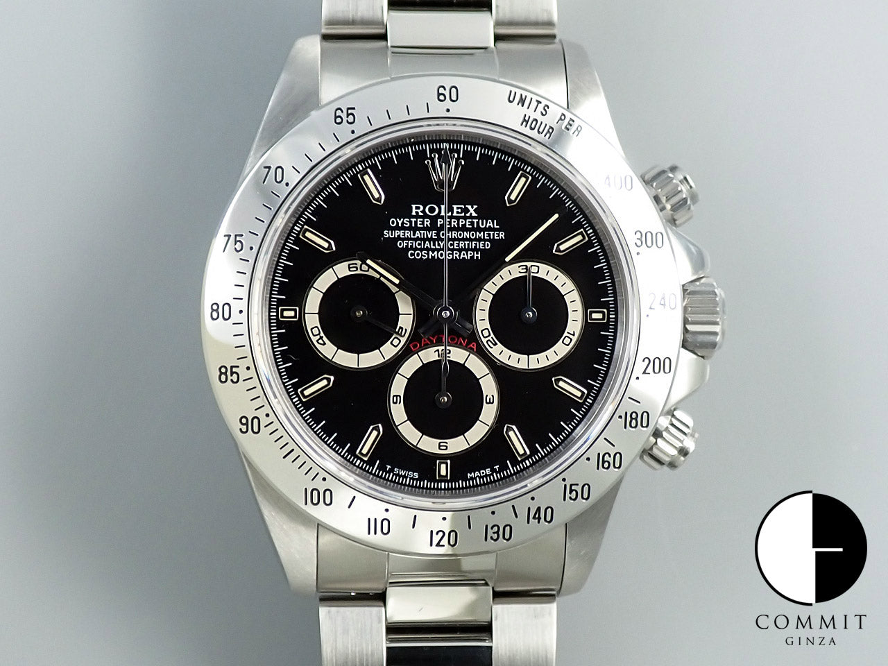 ロレックス デイトナ エルプリメロ Ref.16520 ステンレススチール ブラック文字盤 商品画像1