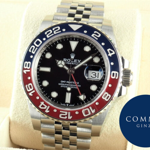 ロレックス GMTマスターII Ref.126710BLRO ブラック文字盤 未使用 gmt-master2-89 ジュビリーブレスレット 商品画像1