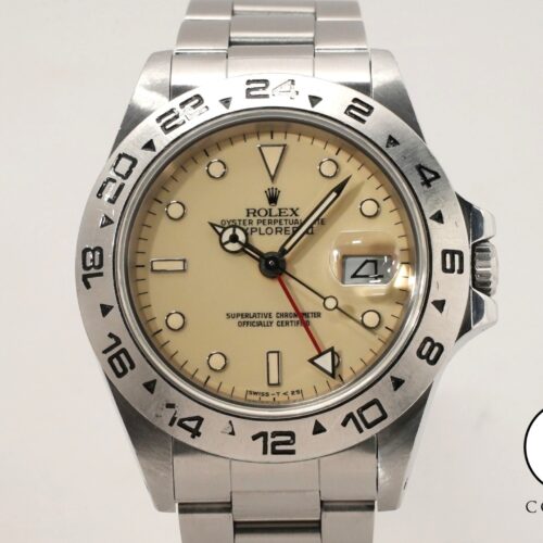 ロレックス エクスプローラーII Ref.16550 ステンレススチール アイボリー文字盤 商品画像1