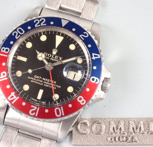 ロレックス GMTマスター Ref.1675M ブラック文字盤 中古 gmt-master-14 オイスターブレスレット 商品画像1