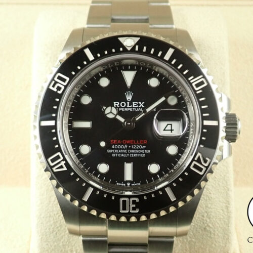 ロレックス シードゥエラー Ref.126600 ステンレススチール ブラック文字盤 商品画像1