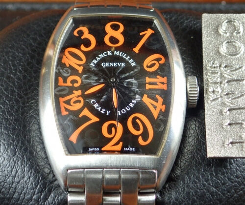 フランクミュラー トノウ Ref.5850CHJ ブラック文字盤 中古 tonneau-curvex 商品画像1
