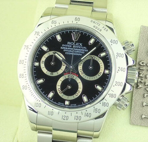 ロレックス デイトナ Ref.116520 ブラック文字盤 中古 daytona-224 商品画像1