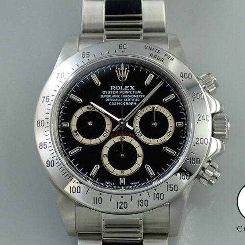 ロレックス デイトナ エルプリメロ Ref.16520 ステンレススチール ブラック文字盤 商品画像1