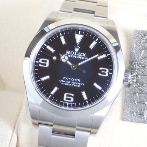 ロレックス エクスプローラー Ref.214270 ブラック文字盤 未使用 explorer-6 商品画像1