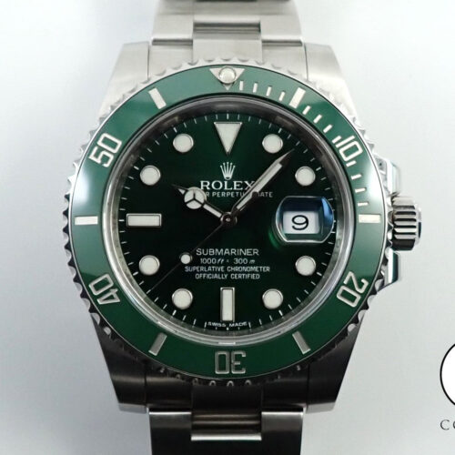ロレックス サブマリーナー デイト Ref.116610LV ステンレススチール グリーン文字盤 商品画像1