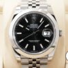ロレックス デイトジャスト41 Ref.126300 ステンレススチール ブラック文字盤 ジュビリーブレスレット 商品画像1