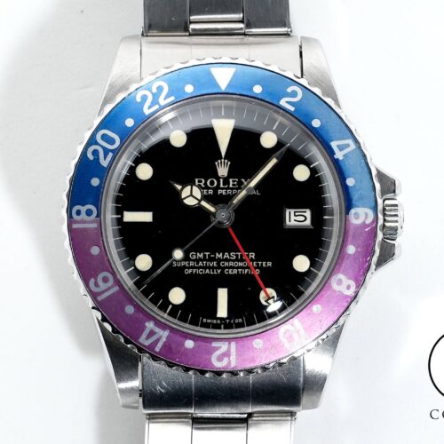 ロレックス GMTマスター Ref.1675 ステンレススチール ブラック文字盤 オイスターブレスレット 中古 ty7y9395 商品画像1
